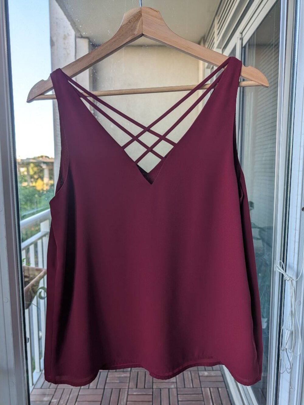 Flowy Camisole - Red - S
